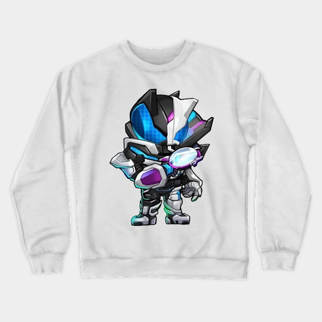 kamen rider Crewneck Sweatshirt by mprokolo corgi